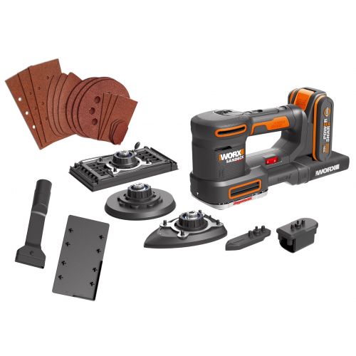 Worx WX820 - Multilijadora 5 en 1 20V 2.0Ah (1 bat)